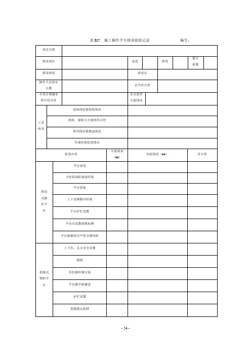 《建设工程施工现场安全管理内业标准(2015版本)》电子资料 054