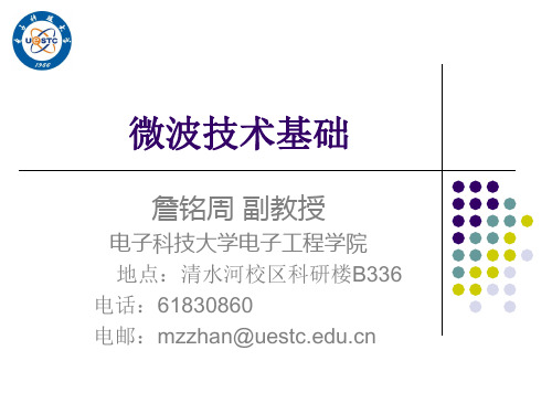 微波技术基础电子科大第12次课