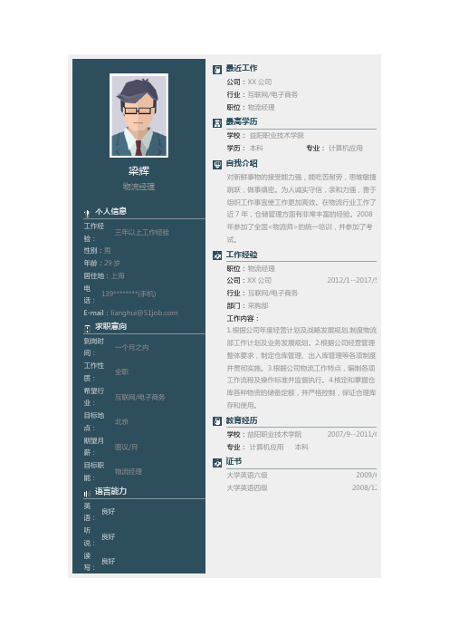 益阳职业技术学院优秀个人简历