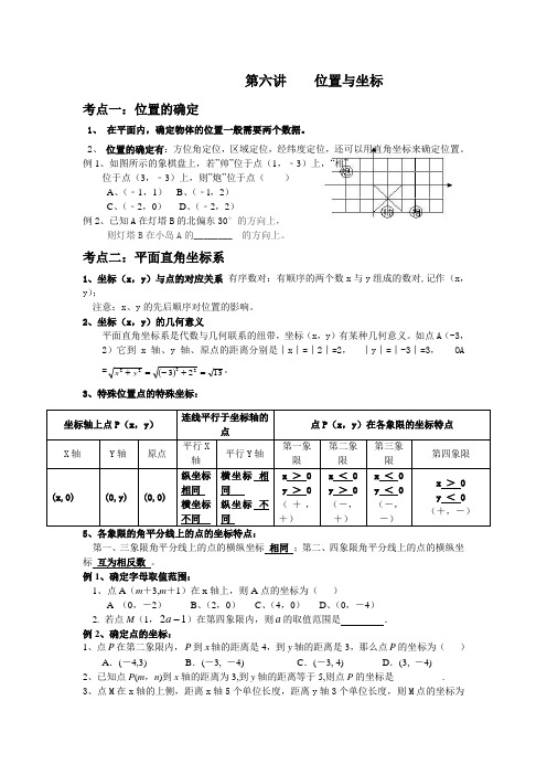 位置与坐标