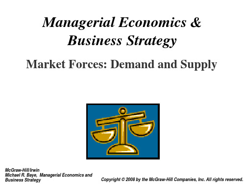 Managerial Economics & Business Strategy