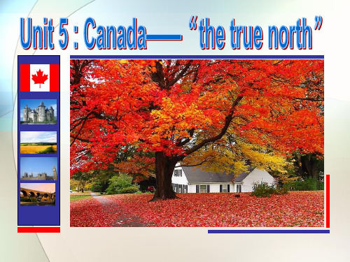 unit3《Canada—“The-True-North”》公开课课件条理清晰