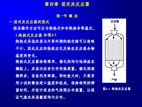 反应器设计原理-第四章 固定床反应器-PPT