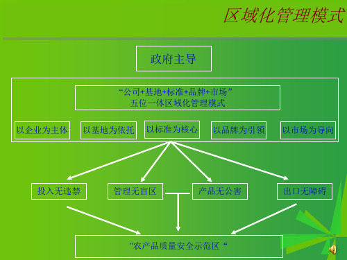 《区域化管理模式》PPT课件