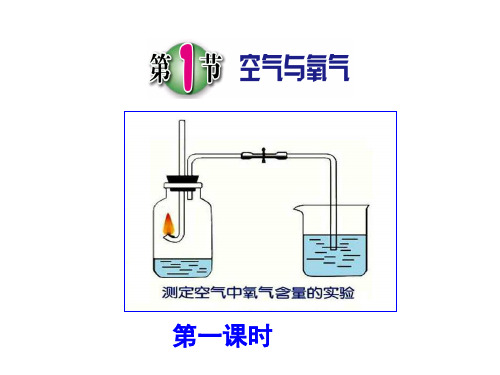 3.1 空气与氧气(第1课时 )浙教版八年级科学下册课件