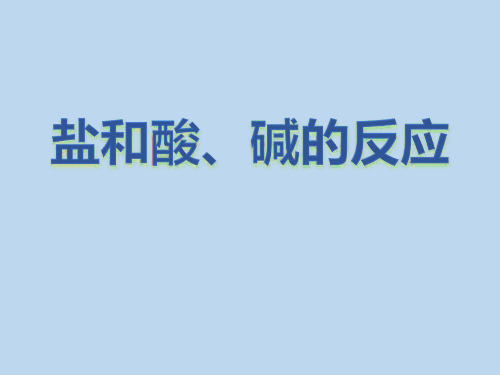 初中化学_沪教版_九年级下册_6.常用的金属和盐 _ 6.2盐和肥料 _ 盐和酸、碱的反应 (共21