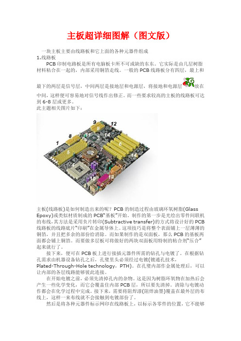 计算机主板超详细图解(图文版)