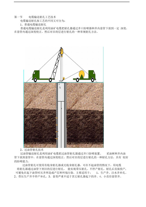 电缆输送射孔工艺技术