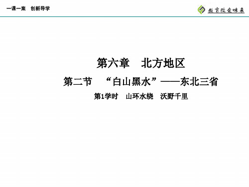 第二节  “白山黑水”——东三省  第1学时 山环水绕  沃野千里  地理八年级下册一课一练PPT课件