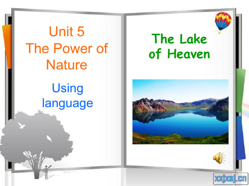 英语：Unit 5 The Power of Nature(Reading)课件(新人教选修6)