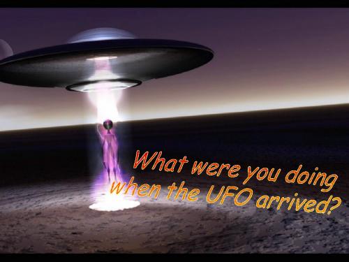 新目标八年级下册Unit3_what_were_you_doing_when_the_UFO_arrived？全单元课件 - 副本