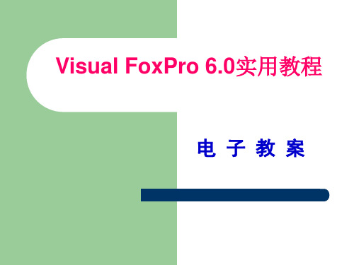 vfp6.0课件.