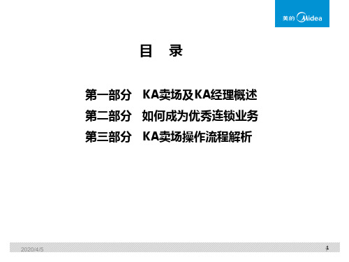 连锁业务经验分享PPT