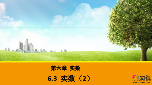 课件3：6.3 实数(2)