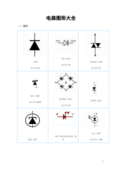 电路图符号大全