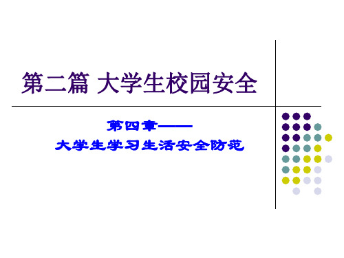 大学生安全生活指南PPT (7)[45页]