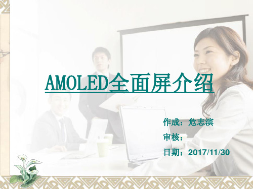 AMOLED全面屏介绍