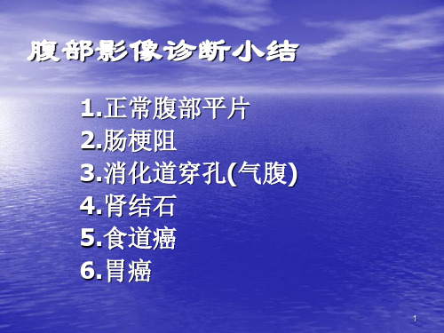 执业医师技能考试 X线、CT、B超  辅导(下)ppt课件