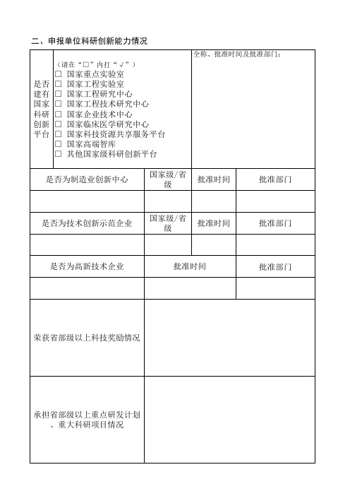 博士后创新实践基地设立申报表