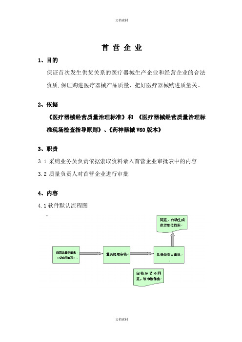 药神软件操作规程