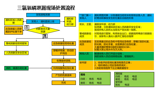 三氯氧磷泄漏现场处置流程(可编辑)