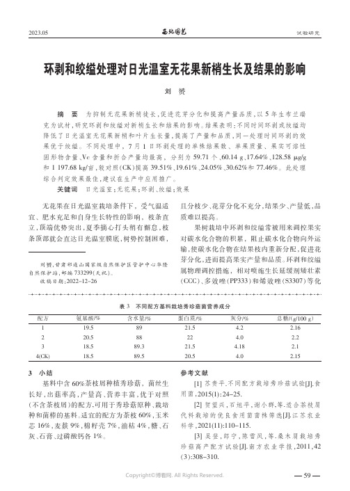 211160294_环剥和绞缢处理对日光温室无花果新梢生长及结果的影响