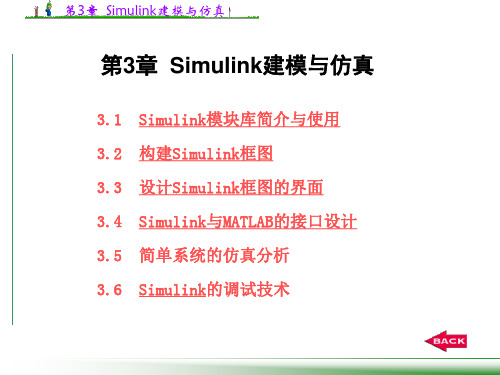 第3章  Simulink建模与仿真