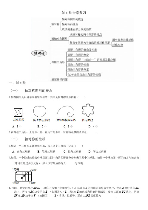 轴对称全章复习