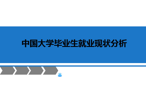 中国大学毕业生就业现状分析