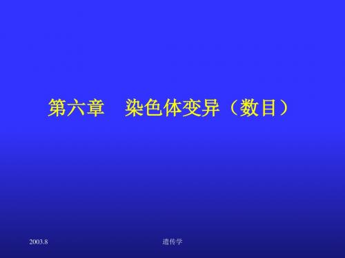 染色体变异数目-精品文档