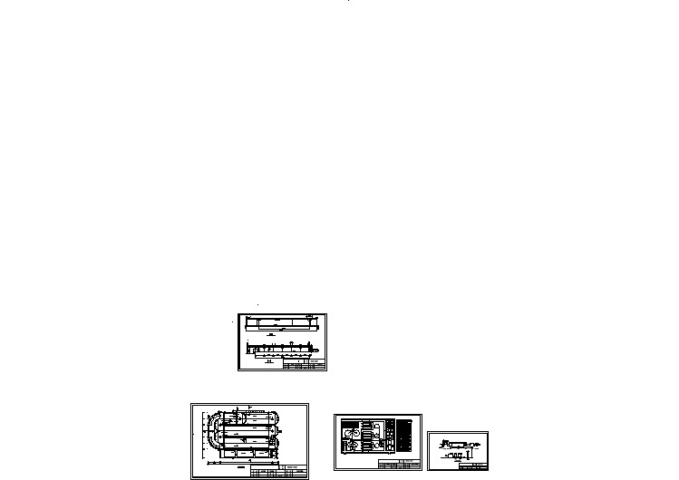 某污水处理厂氧化沟工艺平面图剖面图