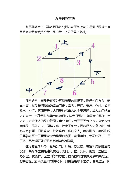 九星翻卦掌诀