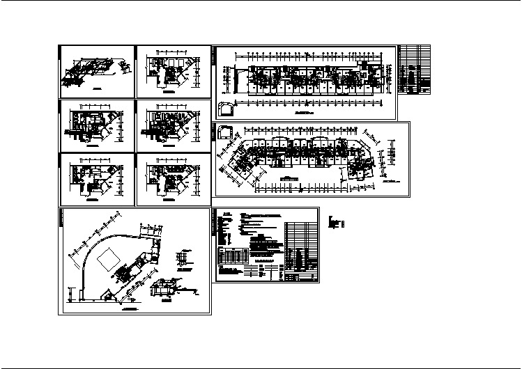 某13层商住综合楼空调机房全套设计CAD图纸设计.dwg