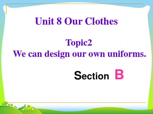 【最新】仁爱版八年级英语下册Unit8 Topic2 ectionB精品课件.ppt