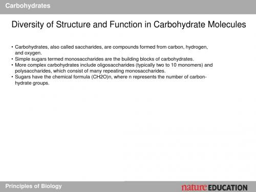 Carbohydrates