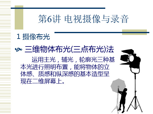 第六讲:电视摄像与录音