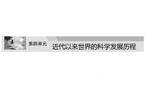 高二历史近代以来世界的科学发展历程(2019年8月整理)