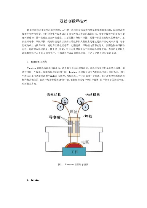 双丝电弧焊技术