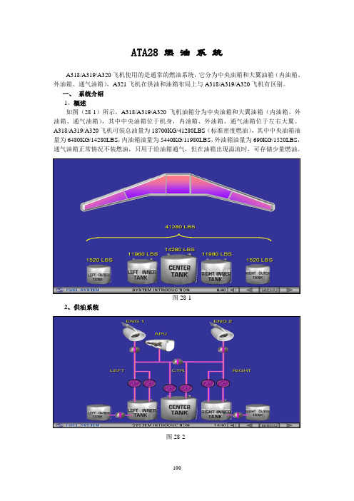 A320飞机燃油系统