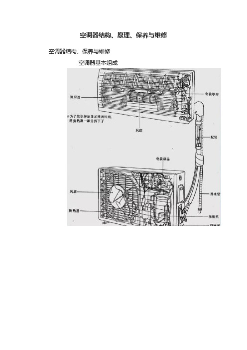 空调器结构、原理、保养与维修