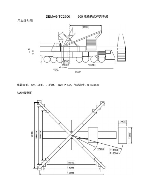 500T汽车吊性能表