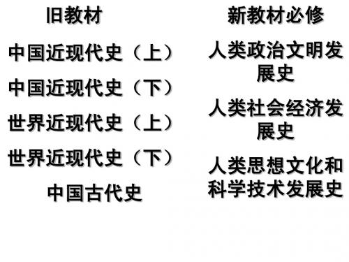 1历史必修一第一课