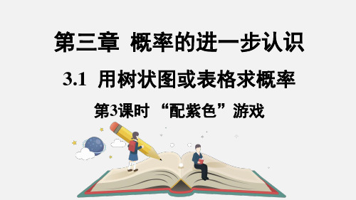 用树状图或表格求概率课件北师大版数学九年级上册