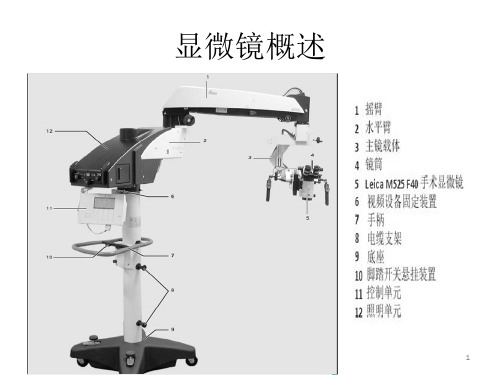 莱卡显微镜的使用说明