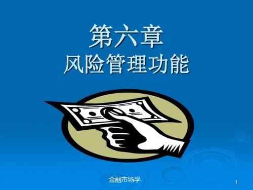 金融市场学(第二版)-06第六章-文档资料