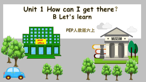 人教PEP版六年级上册英语Unit 1 Part B Let's learn课件