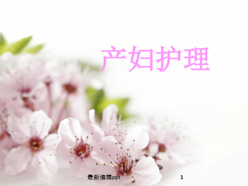 产妇心理护理ppt课件
