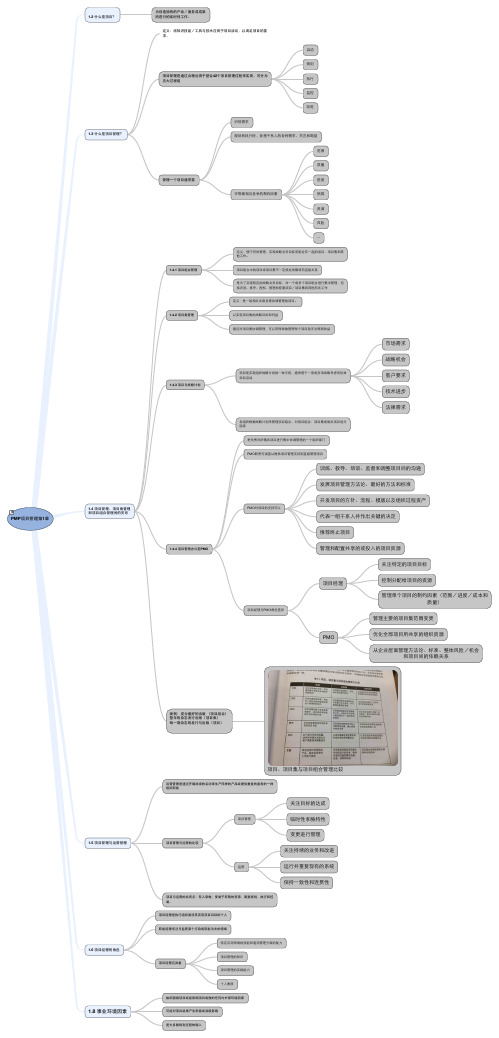 PMP项目管理第1章