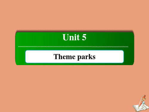 高中英语Unit5ThemeparksSectionⅠWarmingUpReading课件必修4