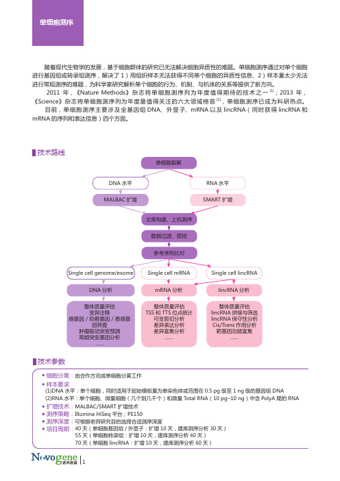 人类单细胞基因组测序